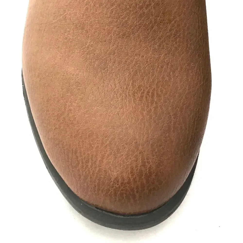 Rialto Riding Boot Women's Ferrell R7741 Cognac Round Toe Over the Knee size 5 M